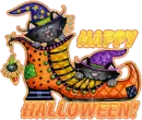 cat shoe halloween