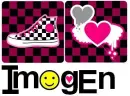 Emo name tag: imogen