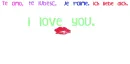 i love you.