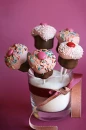 Cupcake Lollipops