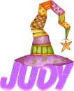 Halloween hat Judy