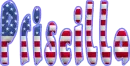 Priscilla - american flag