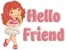 strawberry shortcake hello friend