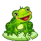 green frog