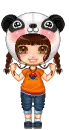 panda girl