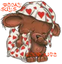 TEDDY WITH PILLOW