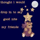 teddy bear hanging on to star