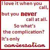 The Feeling - Love It When You Call