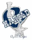 dallas cowboys blue heart charm harold