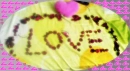 Love with rose petals <3