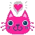 HOT PINK KITTY