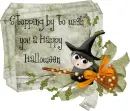 Stopping by to wish you a Happy Halloween