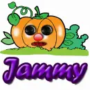 Pumpkin showing Tongue: Jammy