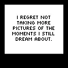 i regret