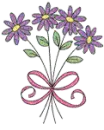 purple flowers