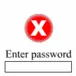 enter password