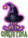 CHRISTINA Funky Witch Hat 