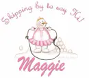 MAGGIE Skipping Snow Queen