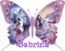 pink unicorn butterfly sabrina
