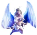 blue wings