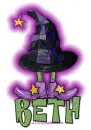BETH Funky Witch Hat