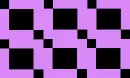 black & purple