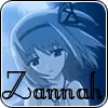 Blue Anime Zannah