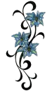 blue flowers