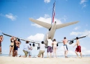 people and plane