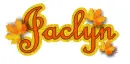 Jaclyn... maple leaves