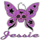 Jessie Butterfly Skull