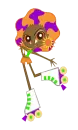 groovy retro chick