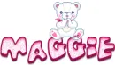 cute teddy bear-Maggie