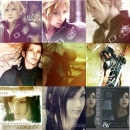 cloud, zack, and tifa