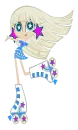 groovy retro girl