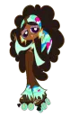 groovy retro girl