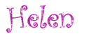 Helen glitter name