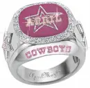 dallas cowboys pink diamond ring april