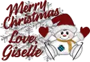 merry christmas love giselle