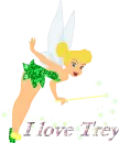 tinkerbell I love trey