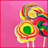 Rainbow Lollipops