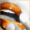 Orange lips