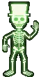 Frankie  neon skeleton