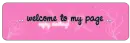 Welcome to my Page