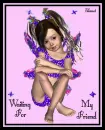 fairy girl waiting