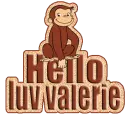 curious george hello luv valerie