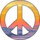 clouds sky peace sign