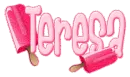 pink popcicles teresa