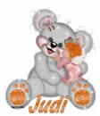 Bear with Angel and Judi name