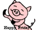Dancing Pink Pig